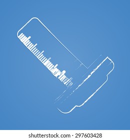 Vector illustration of modern education icon