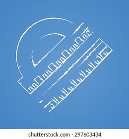 Vector illustration of modern education icon