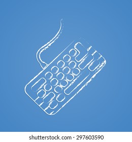 Vector illustration of modern education icon