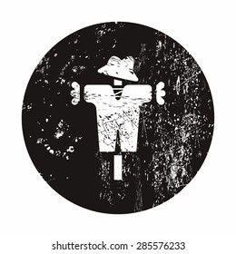 Vector illustration of modern farm icon