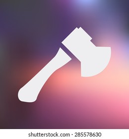 Vector illustration of modern farm icon
