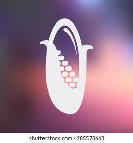 Vector illustration of modern farm icon