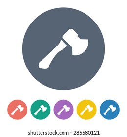 Vector illustration of modern farm icon