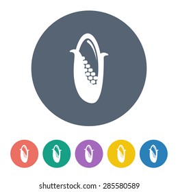 Vector illustration of modern farm icon