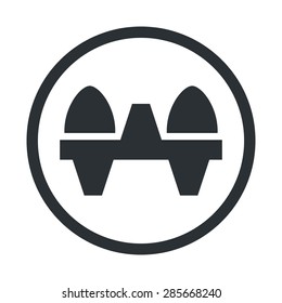 Vector illustration of modern farm icon