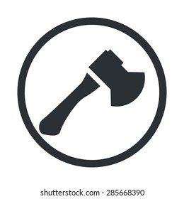Vector illustration of modern farm icon