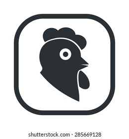 Vector illustration of modern farm icon