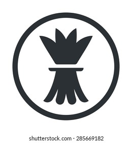 Vector illustration of modern farm icon