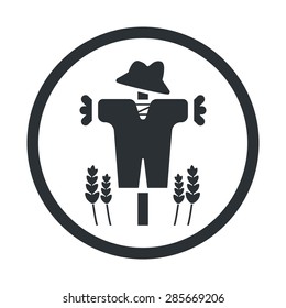 Vector illustration of modern farm icon