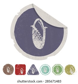 Vector illustration of modern farm icon