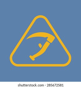 Vector illustration of modern farm icon