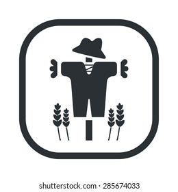 Vector illustration of modern farm icon