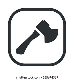 Vector illustration of modern farm icon