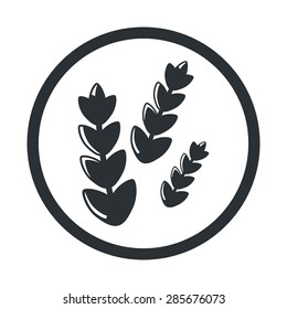Vector illustration of modern farm icon