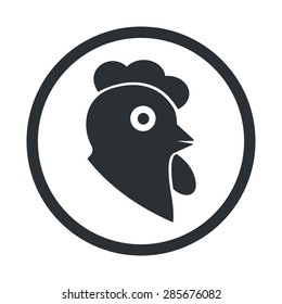 Vector illustration of modern farm icon