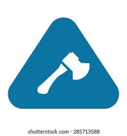 Vector illustration of modern farm icon