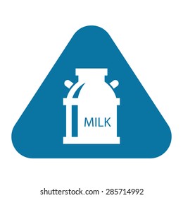 Vector illustration of modern farm icon