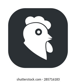 Vector illustration of modern farm icon