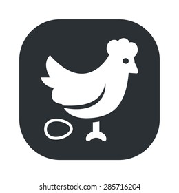 Vector illustration of modern farm icon