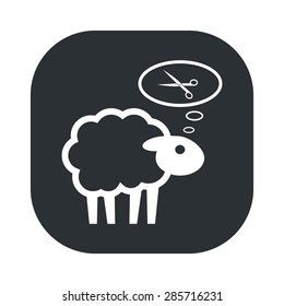 Vector illustration of modern farm icon