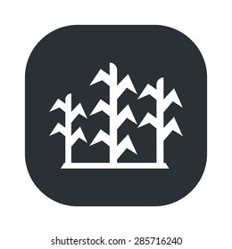 Vector illustration of modern farm icon