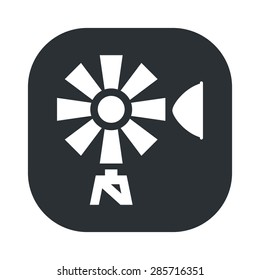 Vector illustration of modern farm icon