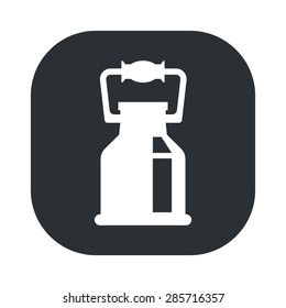 Vector illustration of modern farm icon