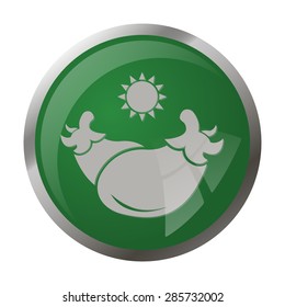 Vector illustration of modern farm icon