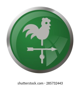 Vector illustration of modern farm icon