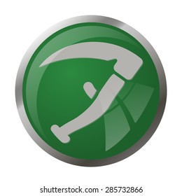 Vector illustration of modern farm icon