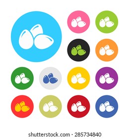 Vector illustration of modern farm icon