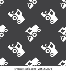 Vector illustration of modern farm icon
