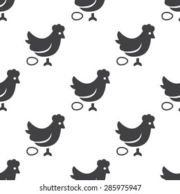 Vector illustration of modern farm icon