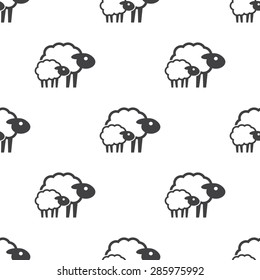 Vector illustration of modern farm icon