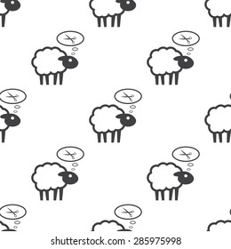 Vector illustration of modern farm icon