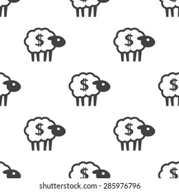 Vector illustration of modern farm icon