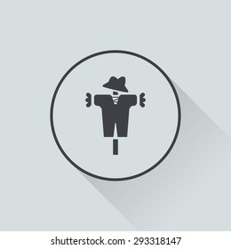 Vector illustration of modern farm icon