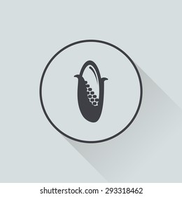 Vector illustration of modern farm icon