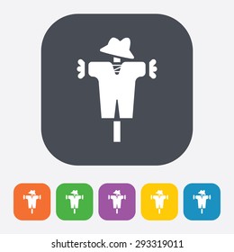 Vector illustration of modern farm icon