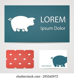 Vector illustration of modern farm icon