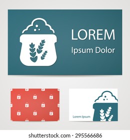 Vector illustration of modern farm icon