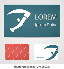 Vector illustration of modern farm icon