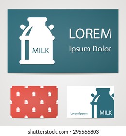 Vector illustration of modern farm icon