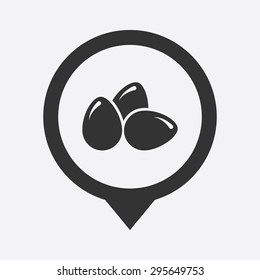 Vector illustration of modern farm icon