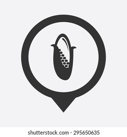 Vector illustration of modern farm icon