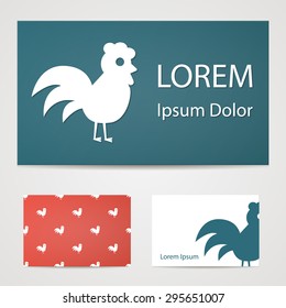 Vector illustration of modern farm icon