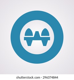 Vector illustration of modern farm icon