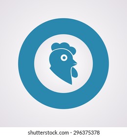 Vector illustration of modern farm icon