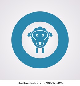 Vector illustration of modern farm icon