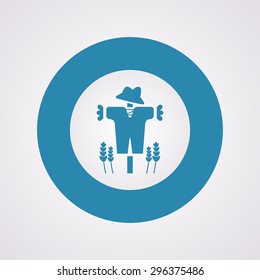 Vector illustration of modern farm icon